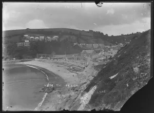 East Looe Beach & Seafront Print