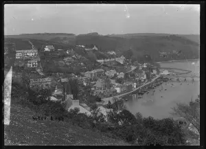 Box 3, 054 To 138 Prints: Print of West Looe from a downs view