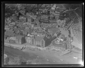 East Looe % Seafront from Hannafore Lane East Looe % Seafront from Hannafore Lane