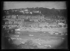 Looe War Memorial being built on buller Quay Looe War Memorial being built on buller Quay