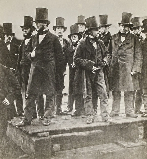 Launch of the SS Great Eastern, 1857 Print
