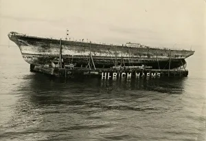 Isambard Kingdom Brunel Ship Prints: ss Great Britain on Salvage Pontoon, 1970