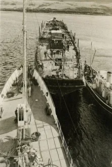 Isambard Kingdom Brunel Ship Prints: SS Great Britain and Salvage Vessels in Falkland Islands, 1970