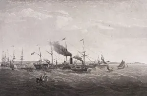 The SS Great Western Print: Bristol Departure 1838
