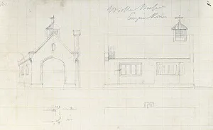 Wootton Bassett Engine House Print from Brunel's Sketchbook