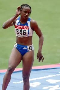 Eunice Barber Heptathlon Print, August 2003