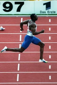 Linford Christie 100 Metres Print
