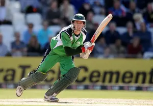 Alex Cusack Print - Ireland Cricket at Trent Bridge