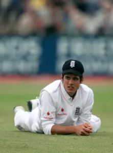 Alistair Cook England and Essex CCC Print, Old Trafford Test Match