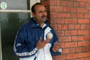 Asim Butt Cricket Print, Scotland 1999