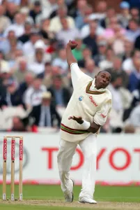 Dwayne Bravo Print, West Indies v England Cricket Match at Old Trafford
