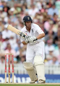 Jonathan Trott Print, England and Warwickshire CCC at The Brit Oval