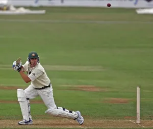 Marcus North Print - Cricket at Derby