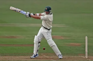 Marcus North Print - Derbyshire v Australia, 2010