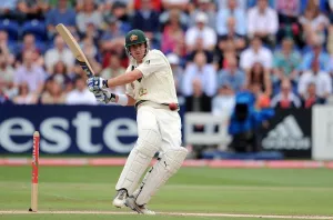 Marcus North Print, Cricket at Swalec Stadium