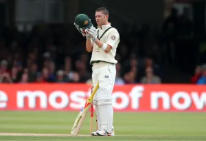 Michael Clarke Print, Cricket at Lords