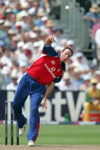 Michael Vaughan Print, England Cricket Team at Bristol 2005