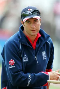Michael Vaughan Print, England V West Indies at Headingley