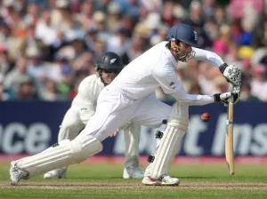 Michael Vaughan Print - England V New Zealand 2nd Test Match
