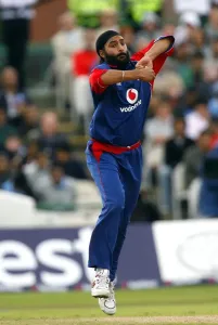 Monty Panesar Print, England V India 2007 Old Trafford