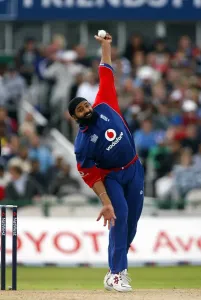 Monty Panesar Print, England V India Nat-West Series 2007