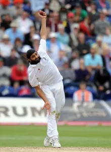 Monty Panesar England Print, Swalec Stadium