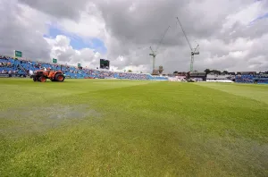Print of New Drainage System at Headingley Cricket Ground