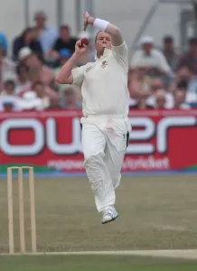 Peter Siddle Print - Cricket Photo