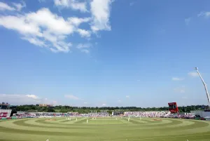 Print of The Riverside Chester Le Street Npower 2nd Test Match
