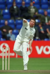 Robert Croft Print - England and Glamorgan CCC Cricket Photo