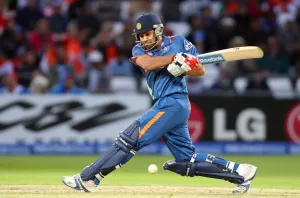 Rohit Sharma Print - 20/20 Cricket Match at Trent Bridge