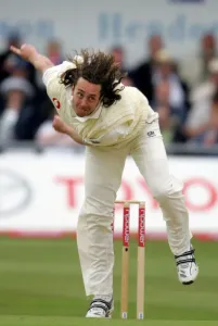 Ryan Sidebottom Print, England Cricket at Headingley