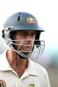 Simon Katich Print, The Brit Oval 2009