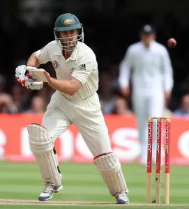 Simon Katich Print, England v Australia at Lords
