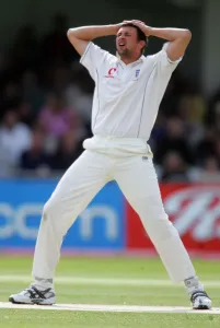 Stephen Harmison Print - England V Australia 4th Test, Trent Bridge