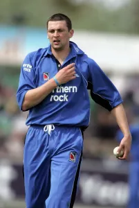 Steve Harmison Print, Durham CCC vs Sussex Sharks, Riverside Stadium