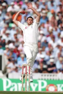 Steve Harmison Print - England Npower 5th Test The Ashes Cricket