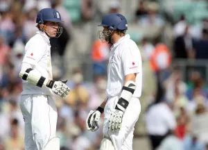 Steve Harmison and Stuart Broad England V Australia Print, 2009