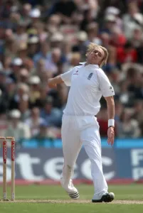 Stuart Broad England Cricket Print 24 May 2008