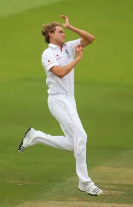 Stuart Broad Print - England V Australia, Lords 2009