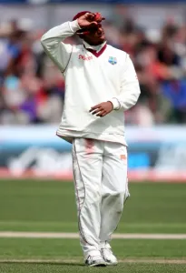 U.C. Unknown Cricketer Print, England V West Indies Test Match 2009