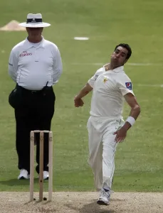 Umar Gul Print, Pakistan vs Australia Cricket Match at Headingley