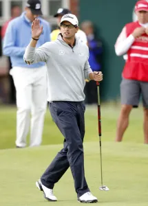 Adam Scott Print - 2012 The Open Championship