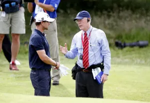 Adam Scott Print - The Open Championship 2012