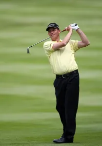Denmark's Anders Hansen at the 2009 BMW PGA Championship Print