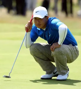 Anthony Kim Print at Royal Birkdale