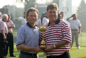 Bernhard Langer and Hal Sutton Ryder Cup Captains Print