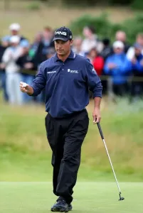 Chris Dimarco Print - The Open Championship at Carnoustie