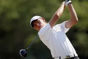 Print of Danny Denison at The Open Golf Championship
