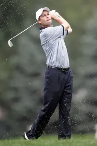 David Howell at Ryder Cup Practice Day Print